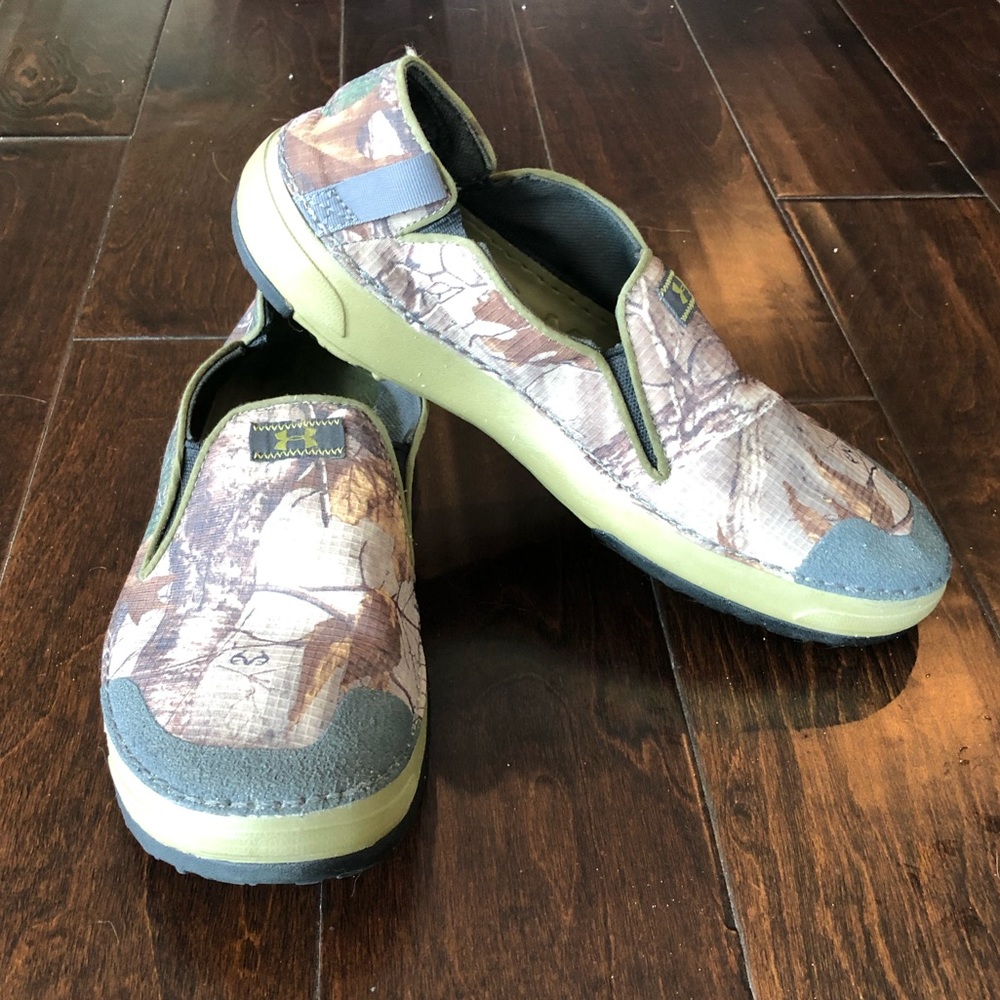 Men’s Under Armour slip-on camo shoe (“Realtree”)